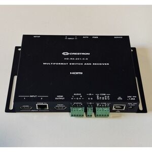 Crestron HD-RX-201 C-E Multiformat Switch and Reciever No AC Adapter